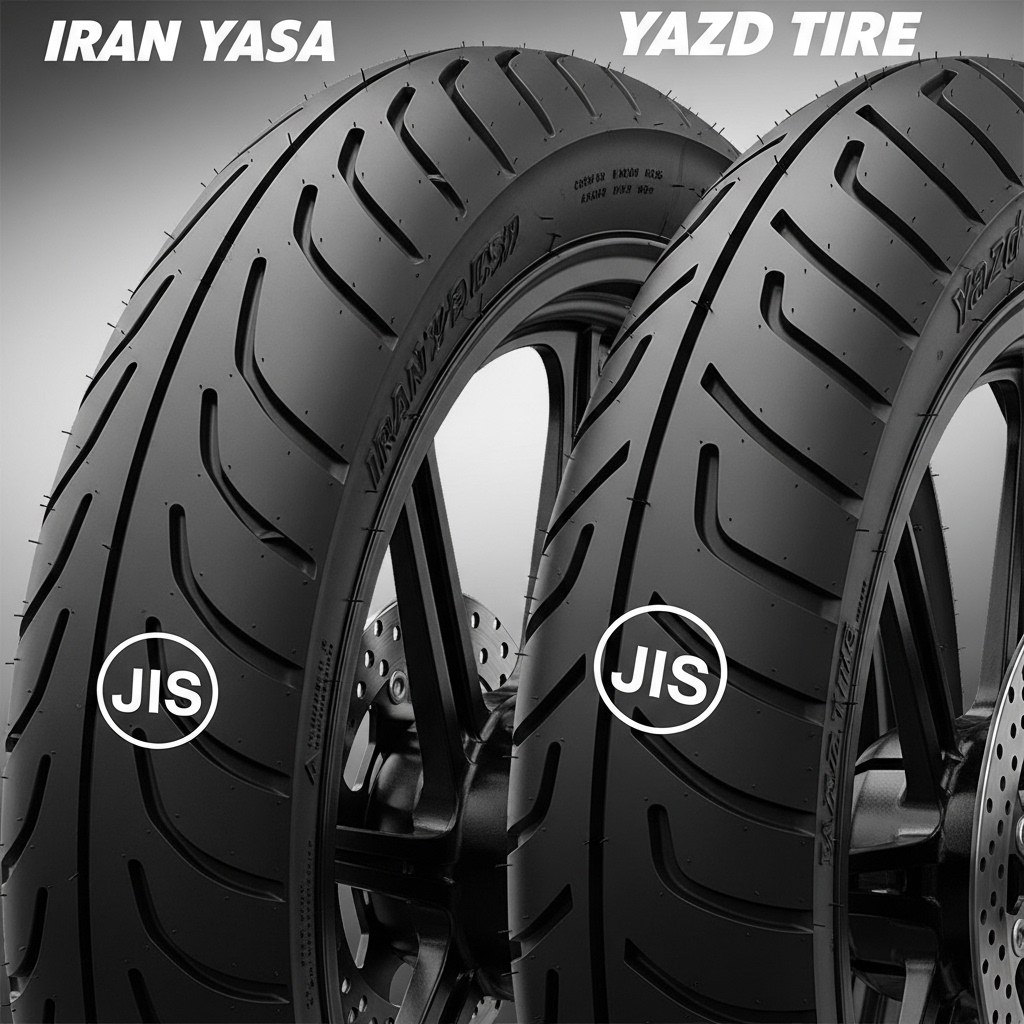 تاثیر آزمایش JIS درلاستیک های ایرانی
