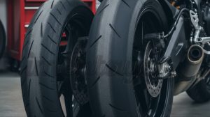 تغییر سایز لاستیک موتورسیکلت